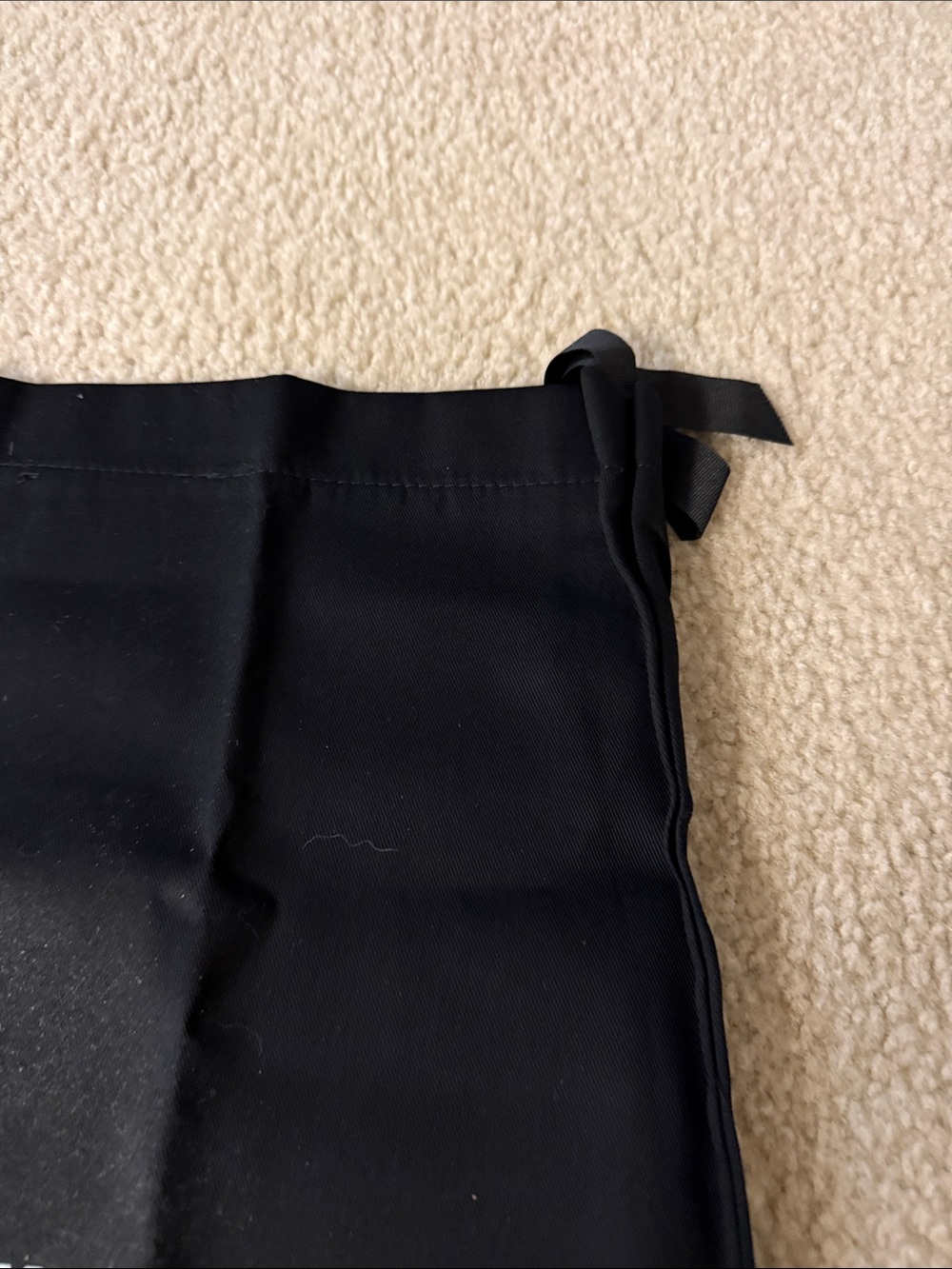 DeMellier Black Drawstring Logo Dust Bag - Picture 3 of 3